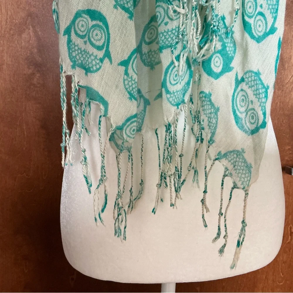 Owl Print Scarf